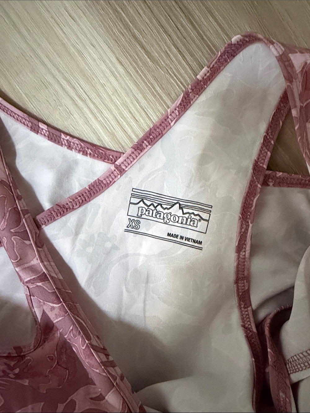 Patagonia Dusty Rose Floral Sleeveless Mini Dress - Picture 2 of 3